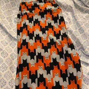 Halloween LulaRoe cat leggings TC